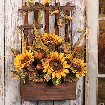 Sunflower Floral Arrangement, Wreaths and Floral Decorations, Home ...