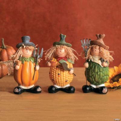Vegetable Scarecrows