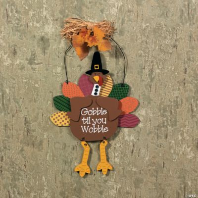 “Gobble Til You Wobble” Sign