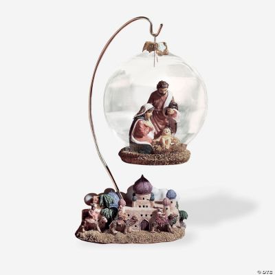 Nativity Ball With Bethlehem Base