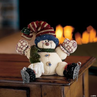 “Blizzy” the Skating Snowman