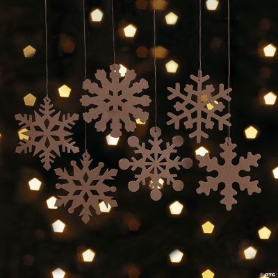 Rustic Snowflake Ornaments
