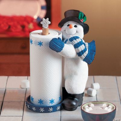 Snowman Towel Holder