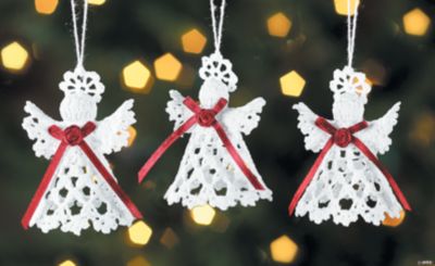 Crocheted Victorian Angels