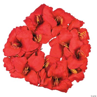 Red Amaryllis Wreath