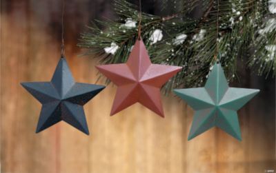 Barn Star Ornaments