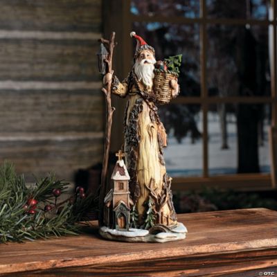 Old World Santa with Walking Stick