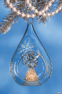 Luminous Angel Christmas Ornament