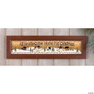 “All Hearts Come Home...” Wall Hanging