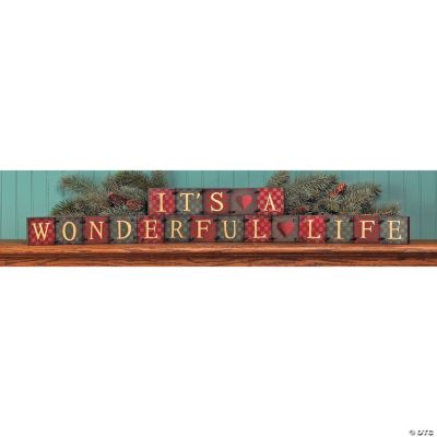 “It's a Wonderful Life” Blocks