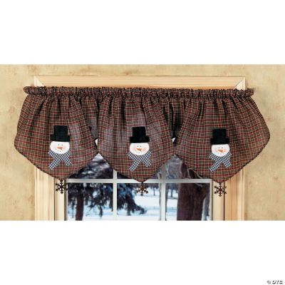 Snowmen Valance