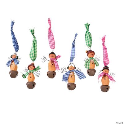 Jingling Snowman Ornaments