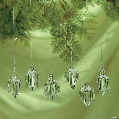 Crystal Angel Ornaments