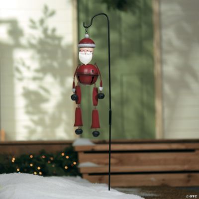 Santa Jingle Bell Yard Stake
