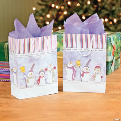 Snowman Gift Bags