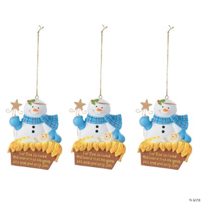 “God So Loved The World” Ornaments