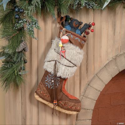 Suede Boot Stocking