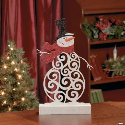 Swirl Snowman