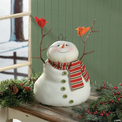 Snowman with Scarf