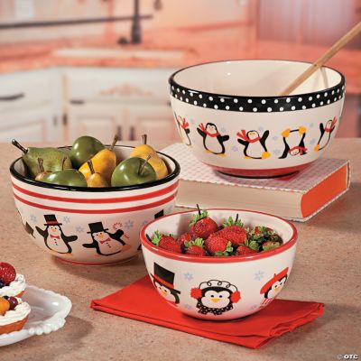 Penguin Mixing Bowls
