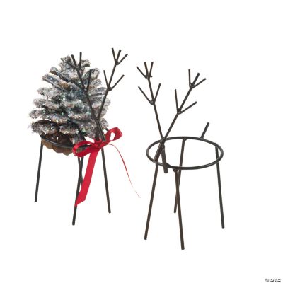 Reindeer Pinecone Holders
