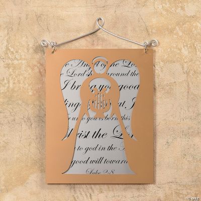 Angel Silhouette with Words