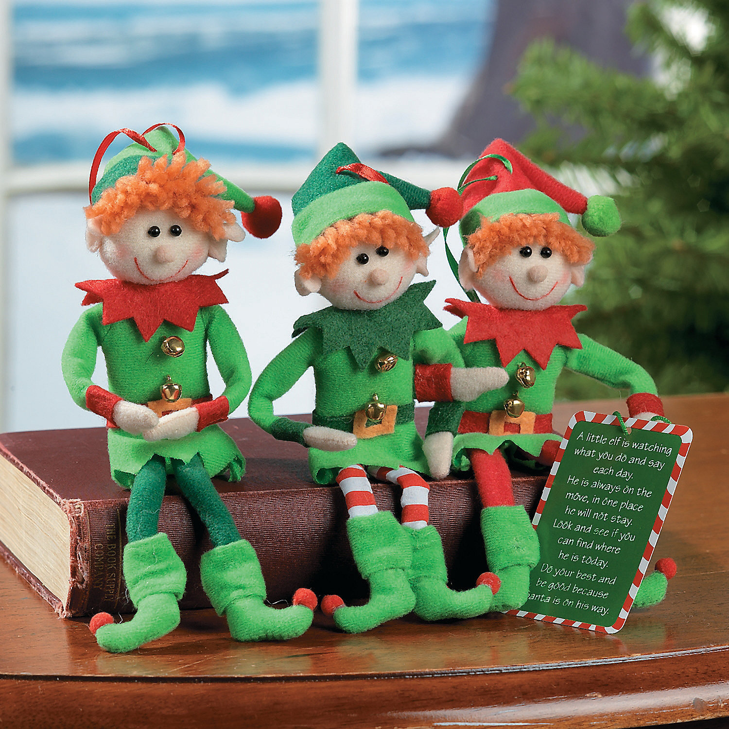plush elf christmas ornaments in 95 3651 plush elf christmas ornaments ...