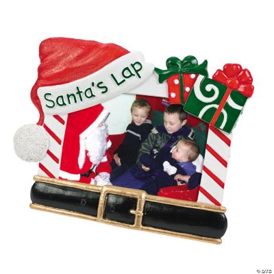 Sitting on “Santa’s Lap” Frame