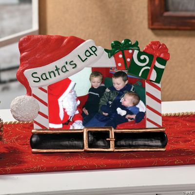 Sitting on “Santa’s Lap” Frame