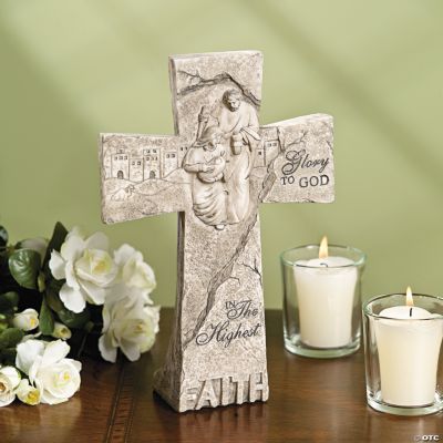 “Faith” Tabletop Cross