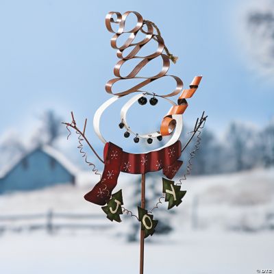 Snowman Yard Stake