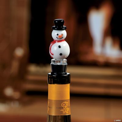Snowman Wine Stopper