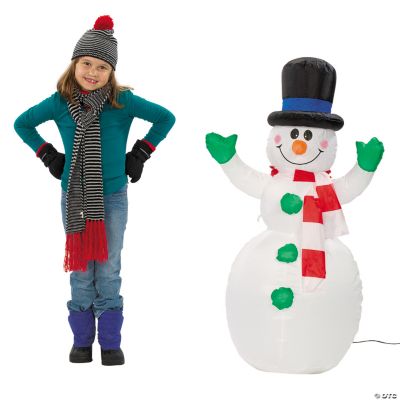 Airblown Snowman