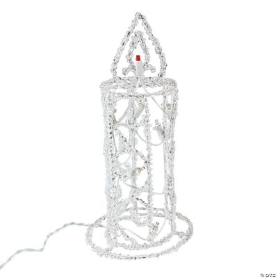 Light-Up Candle Decoration