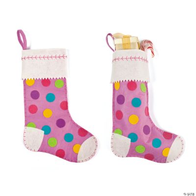 Girl’s Polka Dot Stocking