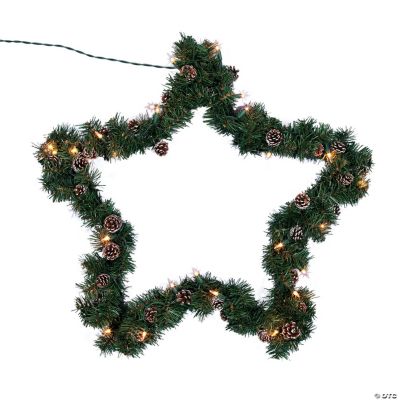 Light-Up Evergreen Star