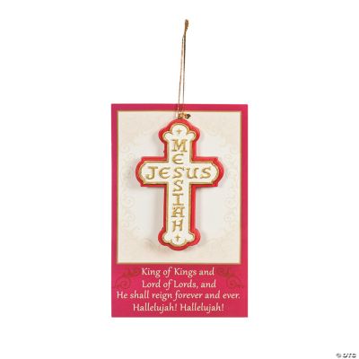 “Jesus Messiah” Cross On Card
