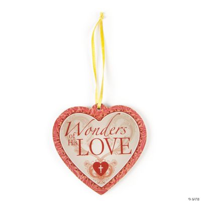“Wonders Of His Love” Ornaments