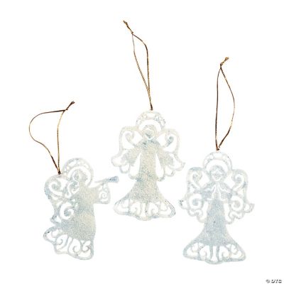 Silhouette Angel Ornaments
