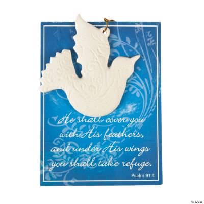 “His Feathers” Ornaments With Card