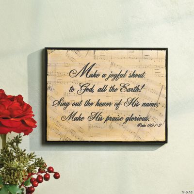 Faith Sheet Music Sign