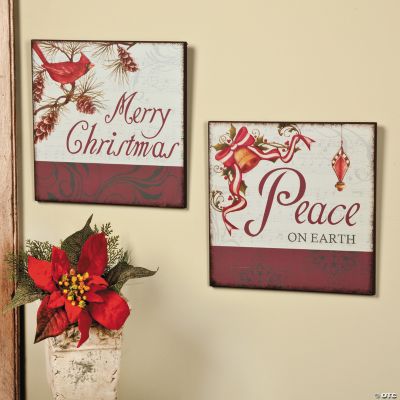 Cardinal Wall Plaques