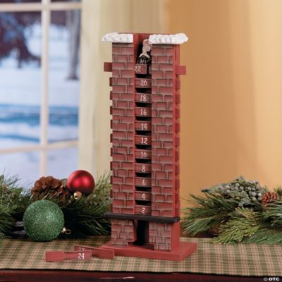 Santa in Chimney Countdown Calendar