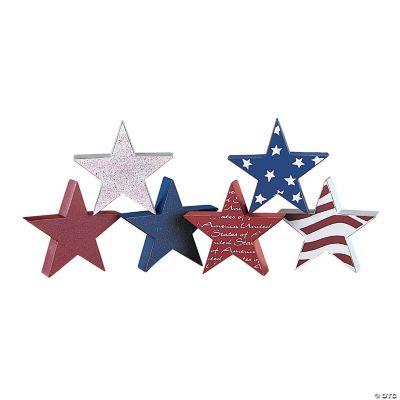 Patriotic Stacking Stars