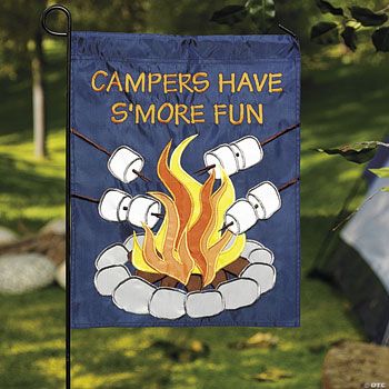 Mini “Campers” Yard Flag & Flagpole