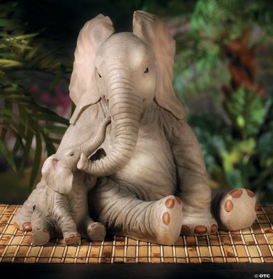 Mama Elephant with Baby
