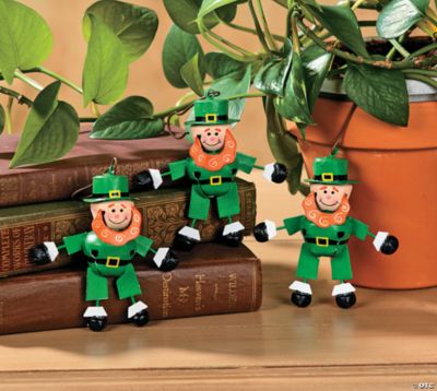 Lephrechaun Jingle Bell Ornaments