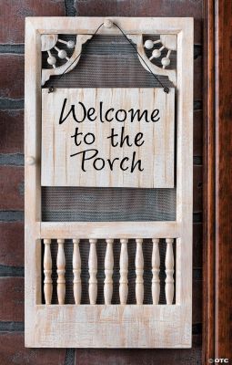 “Welcome to the Porch” Sign