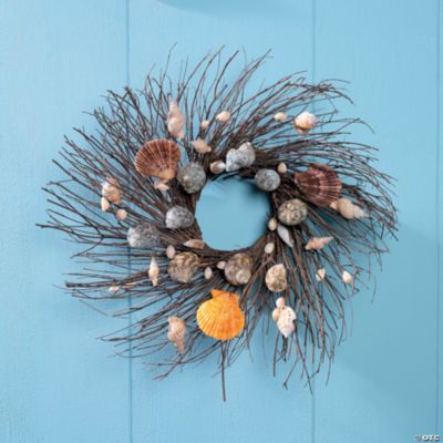 Seashell Twig Wreath