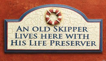 ﻿“Old Skipper” Sign